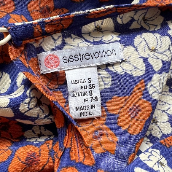 NWT Sisstrevolution Mimi Woven Romper size Sm - Picture 13 of 16